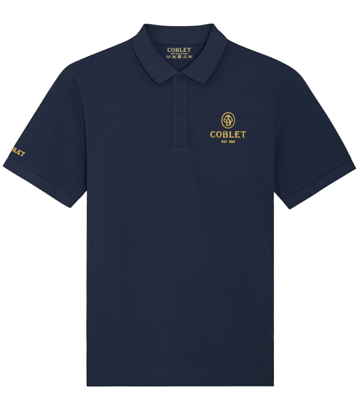 French Navy Unisex Polo Shirt