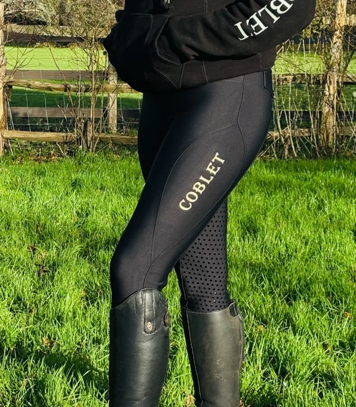 Black Riding Leggings